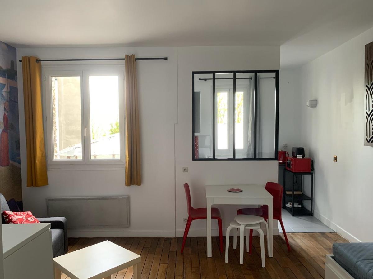 Studio Perfect For 2 Adults And 1 Kid, And Up To 2 Kids - Jourdain 20E, 25Mn To Louvre Via Line M11 Paryż Zewnętrze zdjęcie