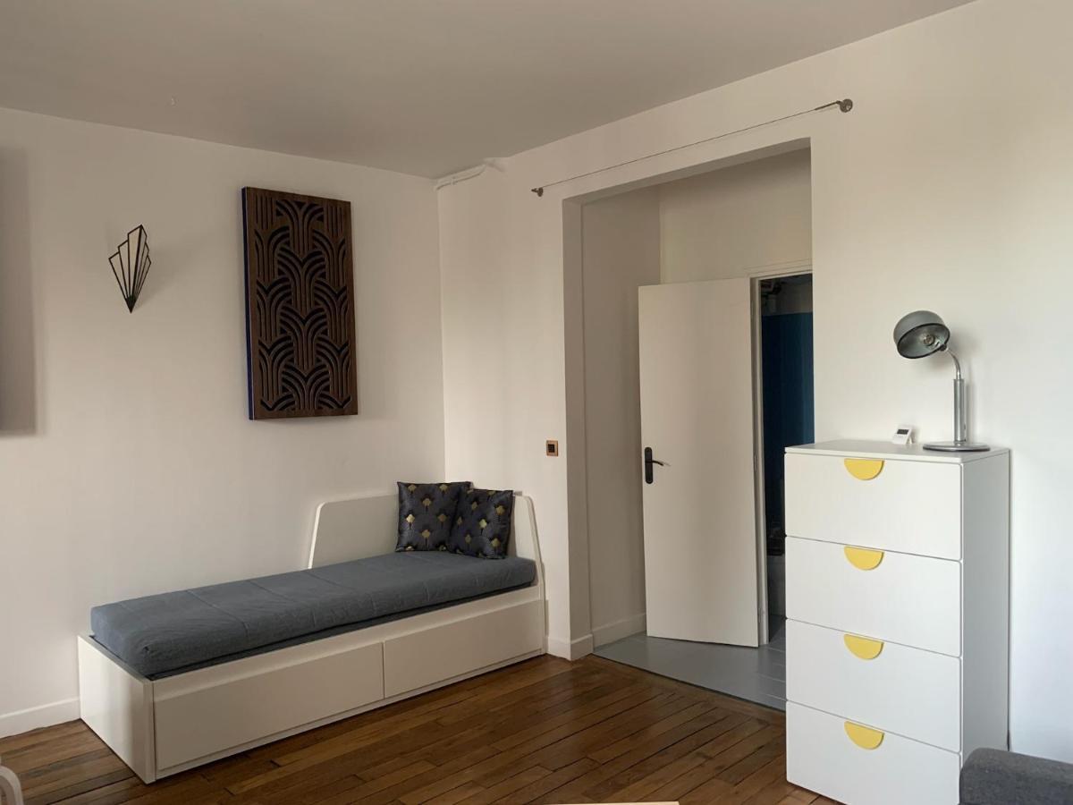 Studio Perfect For 2 Adults And 1 Kid, And Up To 2 Kids - Jourdain 20E, 25Mn To Louvre Via Line M11 Paryż Zewnętrze zdjęcie