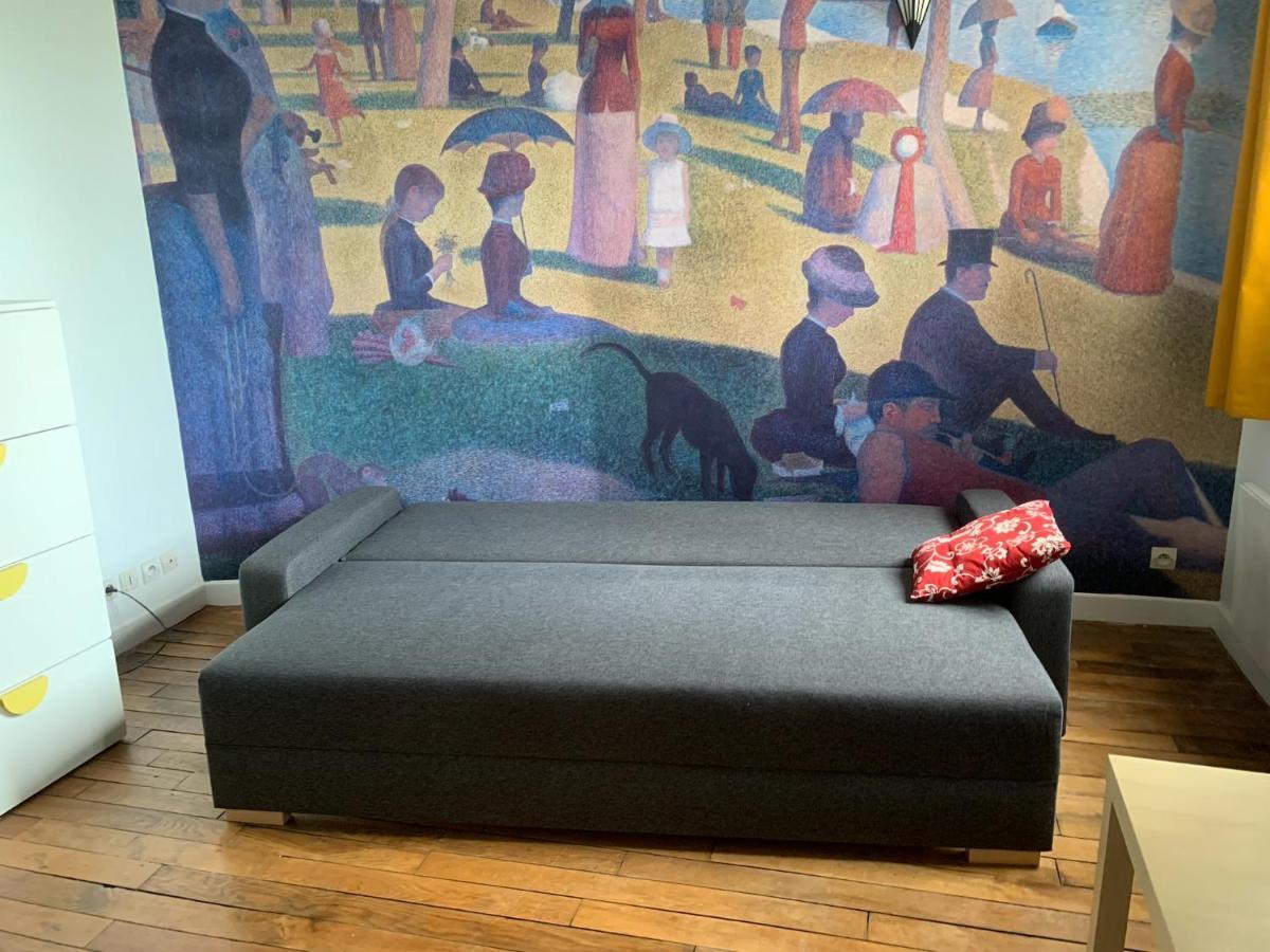 Studio Perfect For 2 Adults And 1 Kid, And Up To 2 Kids - Jourdain 20E, 25Mn To Louvre Via Line M11 Paryż Zewnętrze zdjęcie