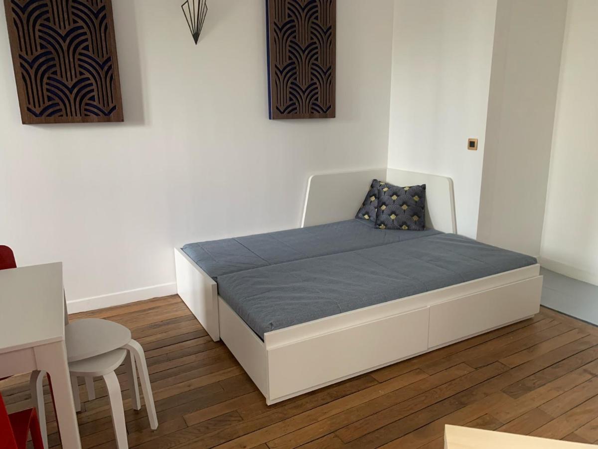 Studio Perfect For 2 Adults And 1 Kid, And Up To 2 Kids - Jourdain 20E, 25Mn To Louvre Via Line M11 Paryż Zewnętrze zdjęcie