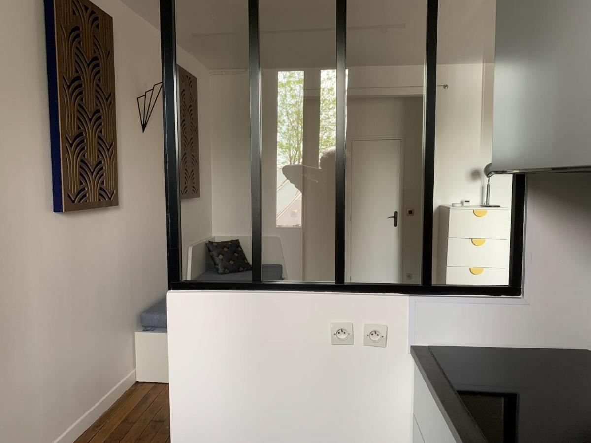 Studio Perfect For 2 Adults And 1 Kid, And Up To 2 Kids - Jourdain 20E, 25Mn To Louvre Via Line M11 Paryż Zewnętrze zdjęcie