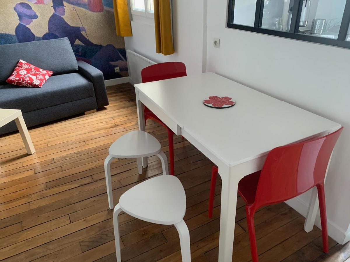 Studio Perfect For 2 Adults And 1 Kid, And Up To 2 Kids - Jourdain 20E, 25Mn To Louvre Via Line M11 Paryż Zewnętrze zdjęcie