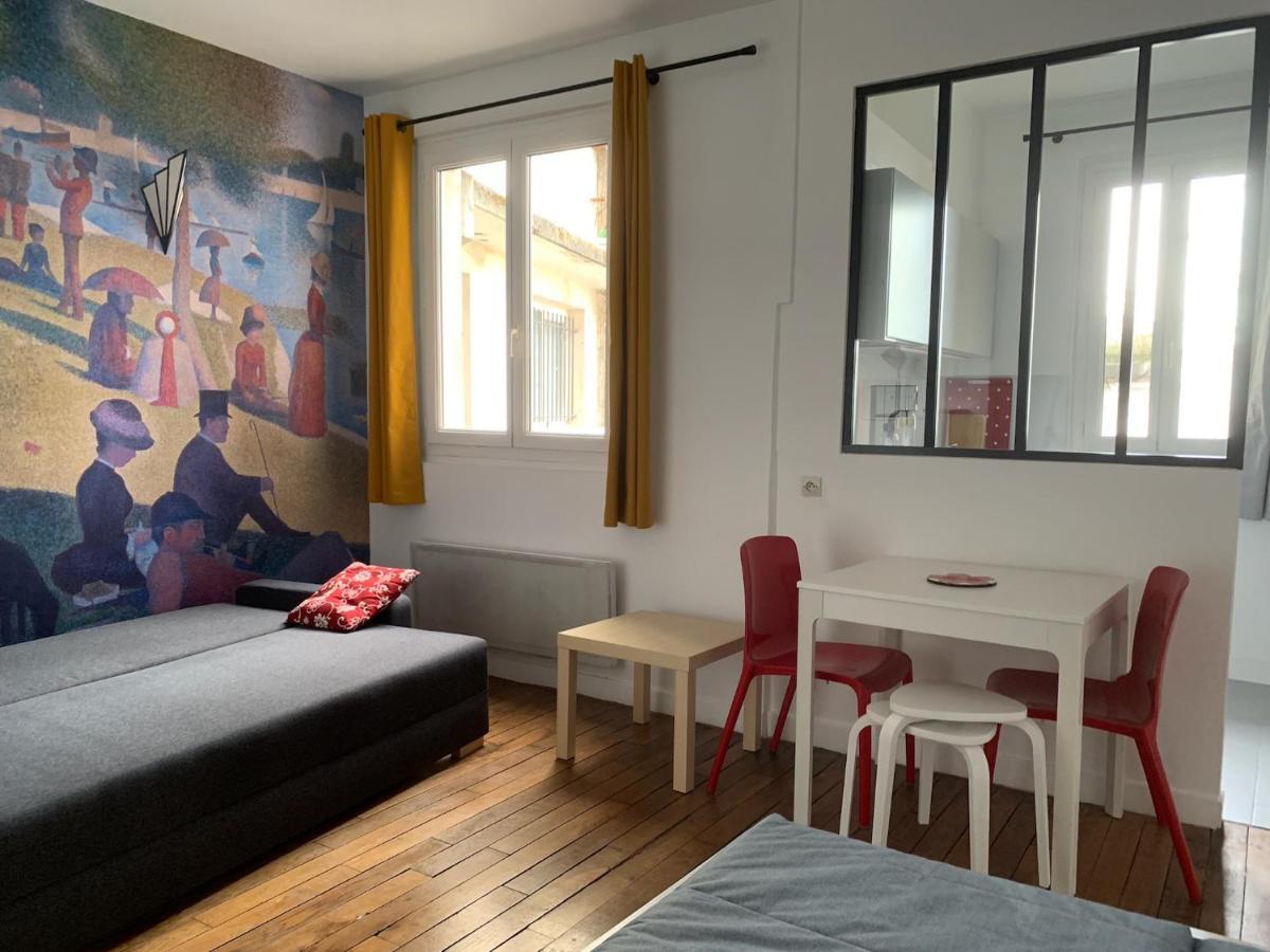 Studio Perfect For 2 Adults And 1 Kid, And Up To 2 Kids - Jourdain 20E, 25Mn To Louvre Via Line M11 Paryż Zewnętrze zdjęcie